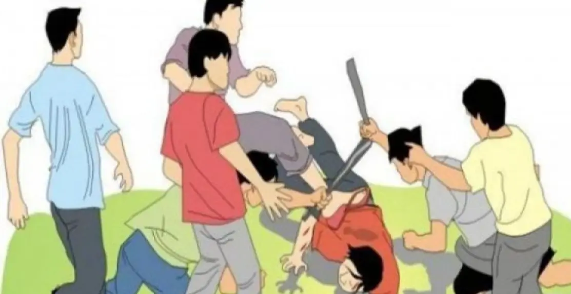Konferensi pers penetapan tersangka kasus pengeroyokan pencuri ayam di Tabanan Bali