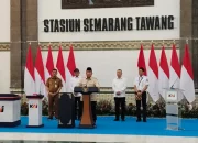 Jaga Warisan Sejarah, Presiden Prabowo Subianto Resmikan Revitalisasi Stasiun Tawang!
