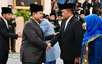 Presiden Prabowo melantik Gubernur URI bersama jajaran untuk persiapan pemimpin masa depan