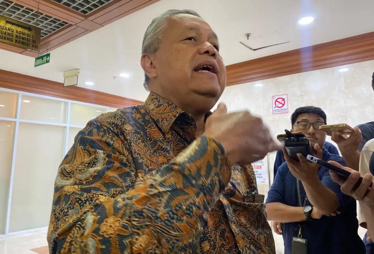 Gubernur Bank Indonesia Perry Warjiyo yang resmi mengundurkan diri