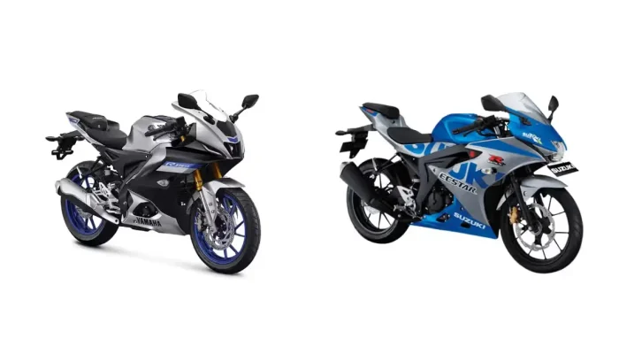 Yamaha R15 Vs Suzuki GSX-R150, Duel Motor Sport 150 cc Mana yang Lebih Kencang?