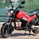 Tampilan depan dan samping Honda Navi 2026 bergaya mini bike dengan desain unik dan bodi mungil