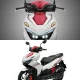 Tampilan motor Honda Ryden 160 dengan desain tajam bergaya urban adventure