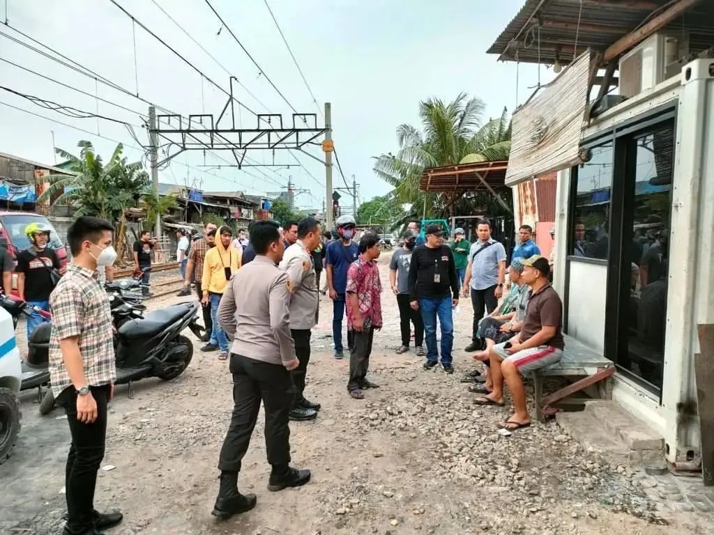 Lokasi penggerebekan BNN di daerah Kampung Bahari yang rawan narkoba
