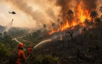 Kabut Asap Pekat Akibat Karhutla Hambat Aktivitas Nelayan Di Natuna Melaut!