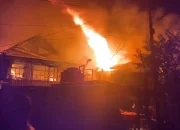 Kebakaran Di Tallo Makassar: Tidak Ada Korban Jiwa, Hanguskan Puluhan Rumah Warga!