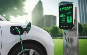 Ilustrasi mobil listrik yang menawarkan efisiensi biaya, perawatan murah, keringanan pajak, kenyamanan, teknologi modern dan bebas emisi
