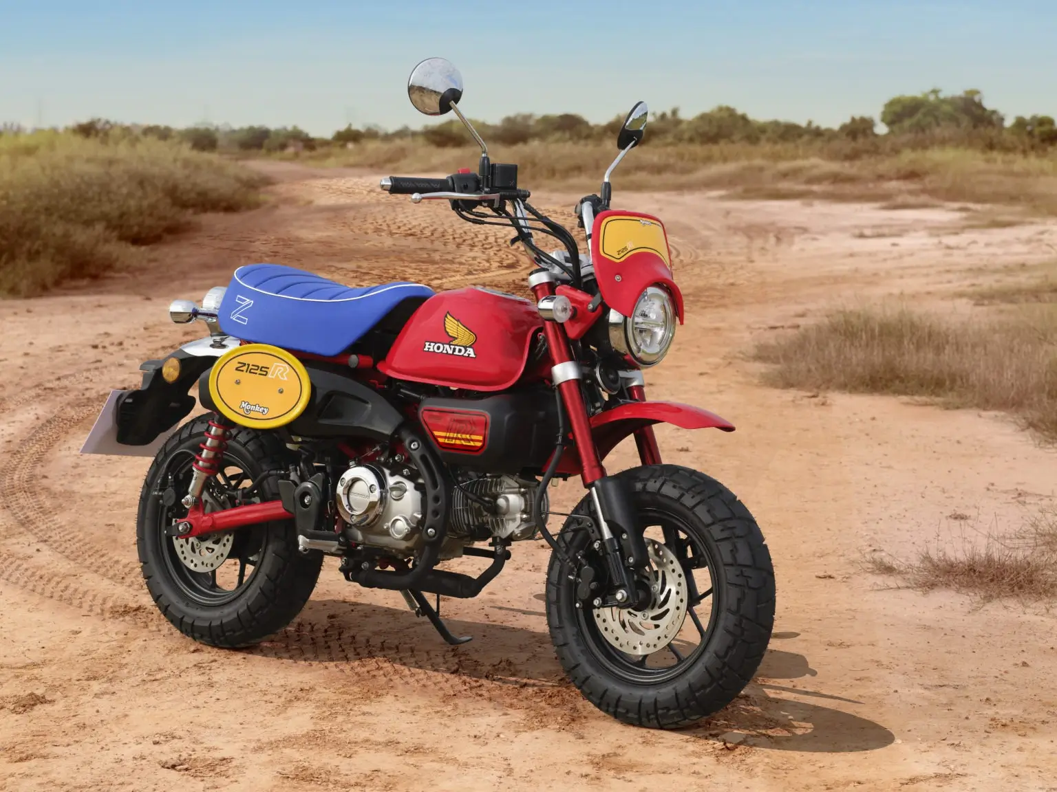 Ilustrasi motor Honda langka berukuran kecil yang harganya sangat mahal