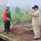 Presiden Prabowo Subianto lakukan kunjungan kerja ke Riau untuk meninjau langsung penanganan karhutla