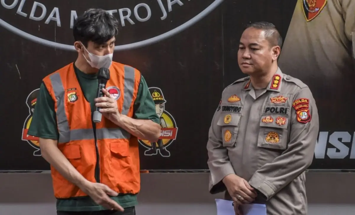 Potret aktor Revaldo Fifaldi yang kembali ditangkap karena kasus narkoba