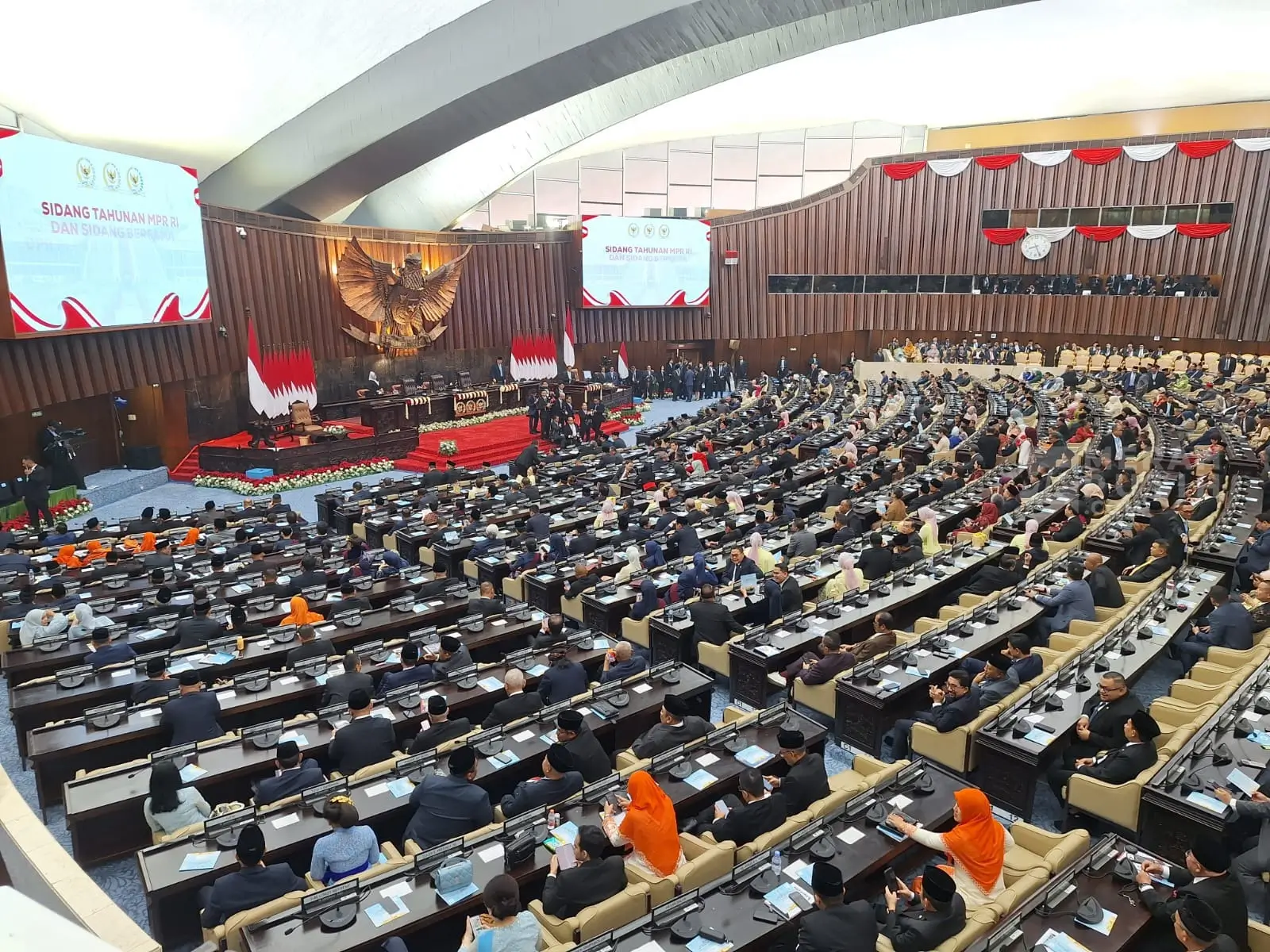 Suasana Sidang Tahunan MPR 2026 di Gedung Parlemen RI
