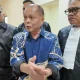 Sidang pembacaan vonis terhadap Laksamana Muda TNI Purn Leonardi dalam kasus korupsi pengadaan terminal satelit di Pengadilan Militer Tinggi II 08 Jakarta