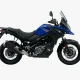 Tampilan motor Suzuki V-Strom 650 siap menjelajah segala medan jalan