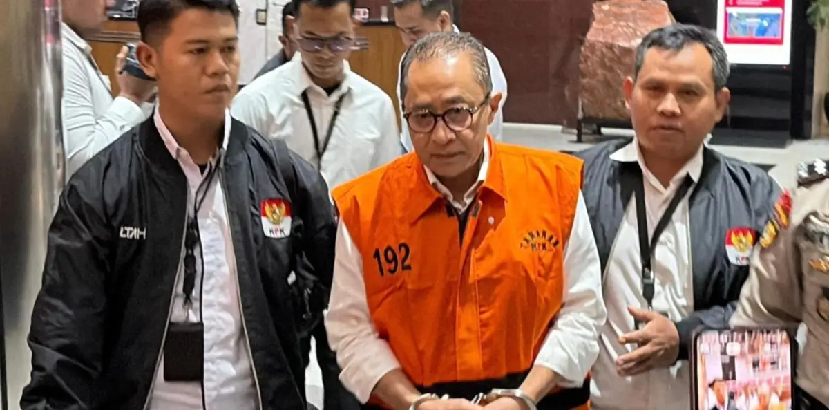 pemberitaan penahanan mantan Kepala Kanwil Pajak Jakarta Khusus oleh KPK
