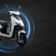 Tampilan motor listrik Yadea T9 dengan desain modern