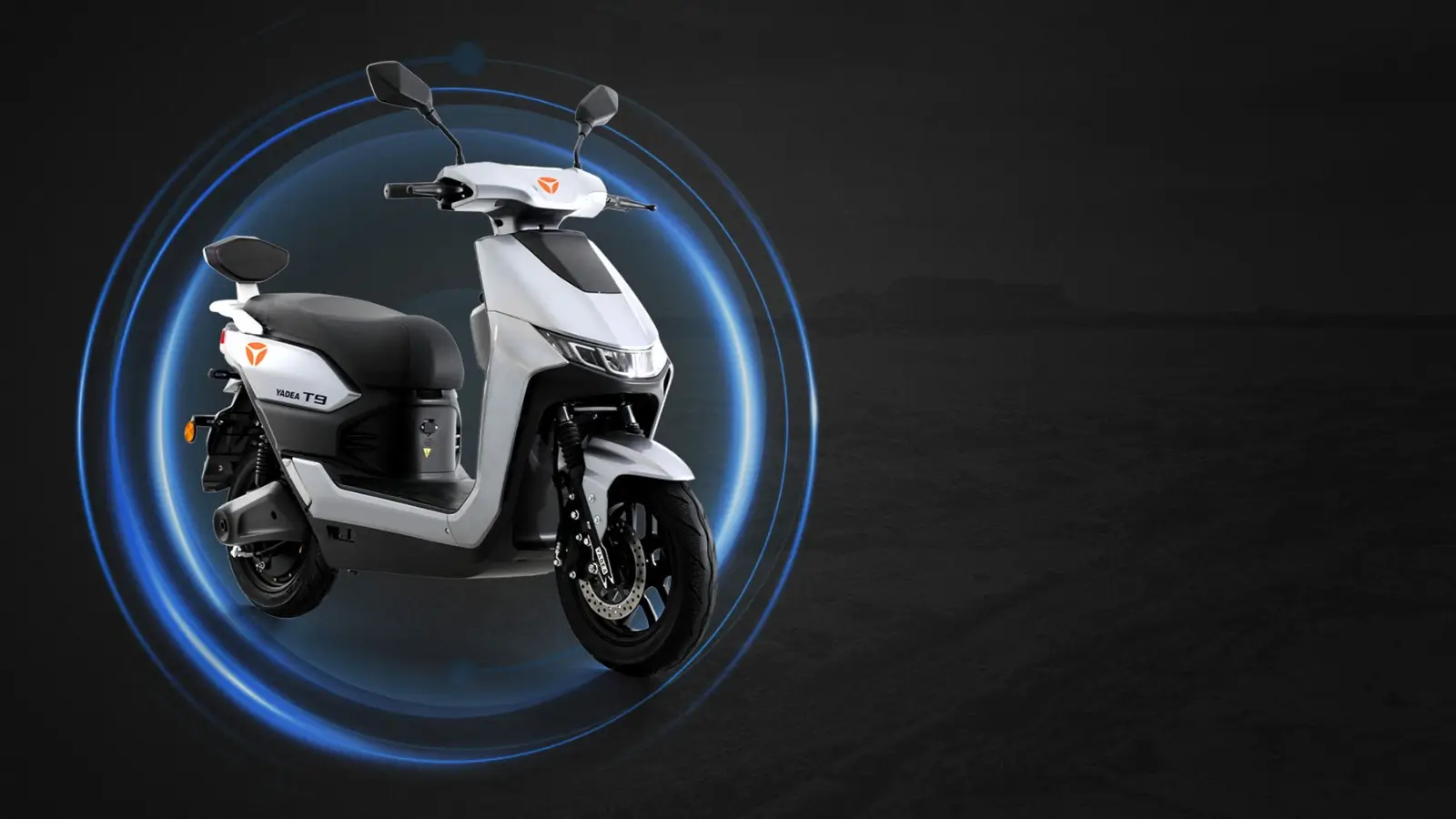 Tampilan motor listrik Yadea T9 dengan desain modern