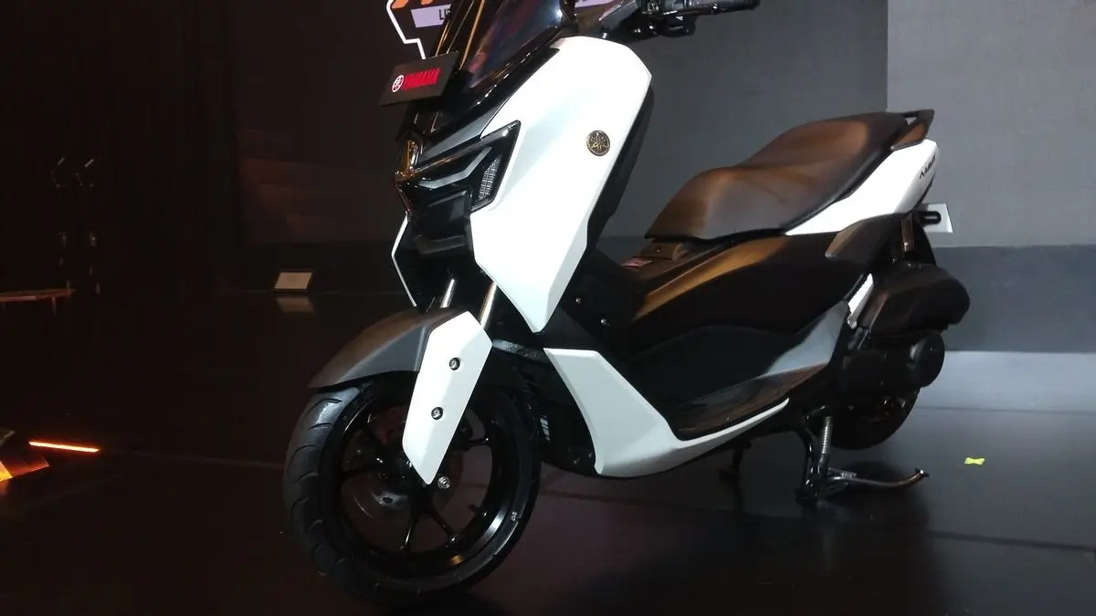 Tampilan Yamaha NMAX Turbo yang memancarkan aura kemewahan berwibawa dan gaya berkelas