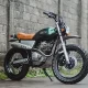 Tampilan Yamaha Scorpio 225 Scrambler gaya klasik