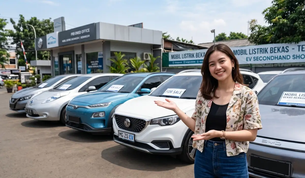 Daftar 5 Pilihan mobil listrik bekas 5 Seater 2026 dengan harga terjangkau