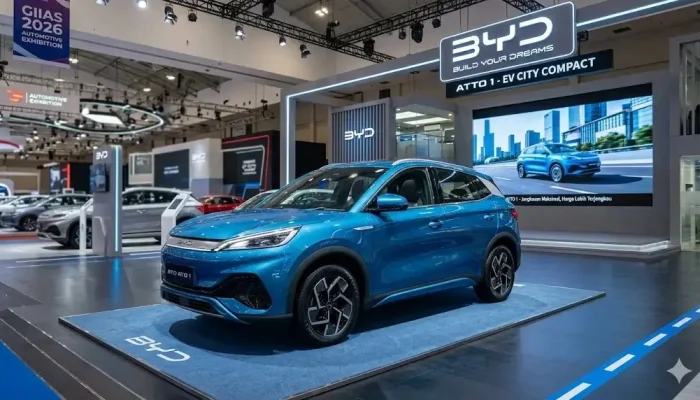 BYD Atto 1 Standard, Mobil Listrik Kompak dengan Fitur Kekinian, Cek Apa Saja Keunggulannya