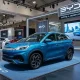 Tampilan depan BYD Atto 1 Standard mobil listrik kompak berdesain modern