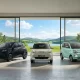 Kumpulan mobil listrik murah tahun 2026 berdampingan sebagai pilihan kendaraan ramah lingkungan terjangkau