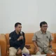 Suasana ricuh demonstrasi di kawasan Simpang Gramedia Yogyakarta yang menyebabkan sejumlah mahasiswa luka