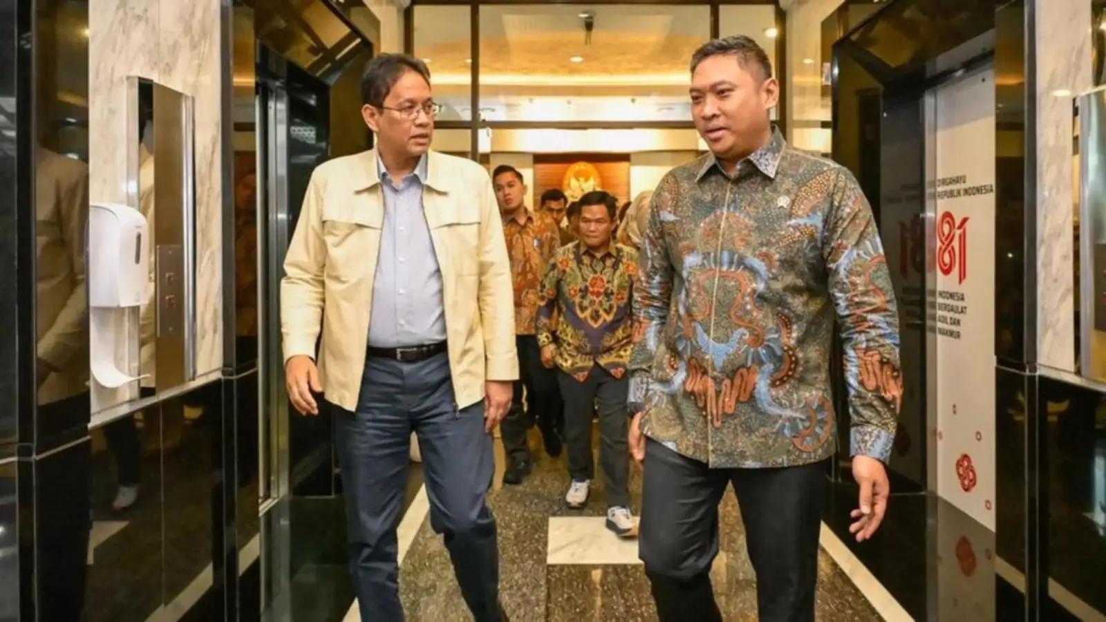 Menteri Keuangan Purbaya Yudhi Sadewa saat memberikan keterangan terkait efisiensi anggaran MBG