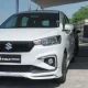Tampilan depan dan samping Suzuki All New Ertiga dengan desain penyegaran tampilan modern
