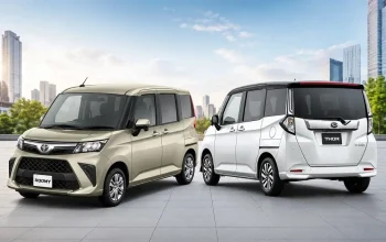 Toyota Roomy 2026 hadir dengan desain bodi kotak kompak, ruang kabin yang mengejutkan lega, serta pilihan mesin turbo bertenaga.