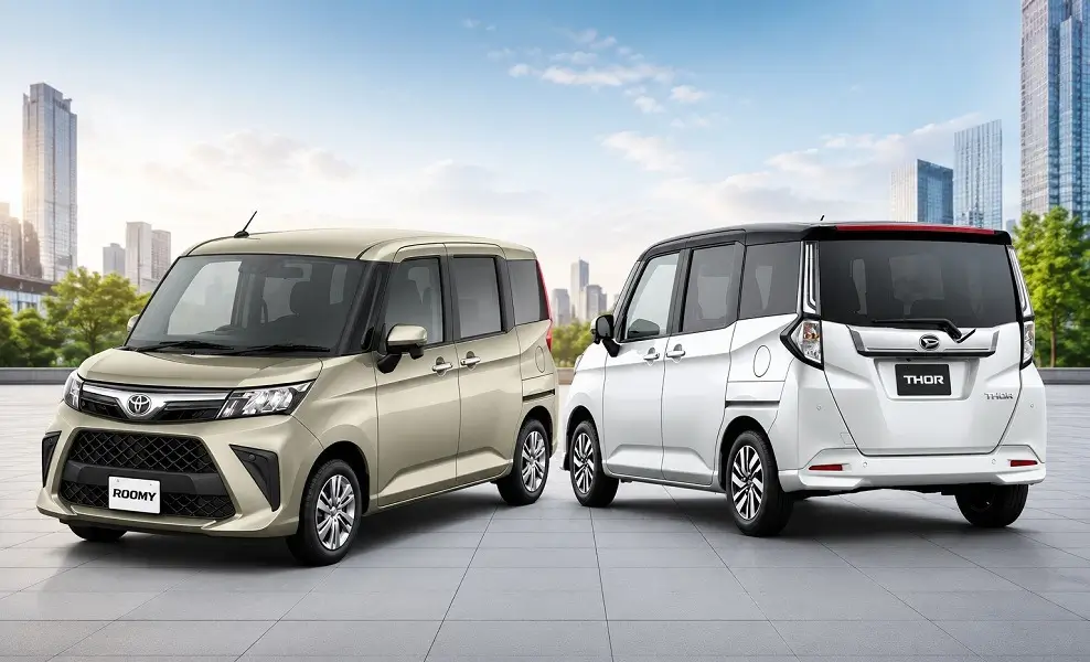 Toyota Roomy 2026 hadir dengan desain bodi kotak kompak, ruang kabin yang mengejutkan lega, serta pilihan mesin turbo bertenaga.