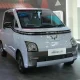 Tampilan depan Wuling New Air EV Lite mobil listrik mungil berdesain modern